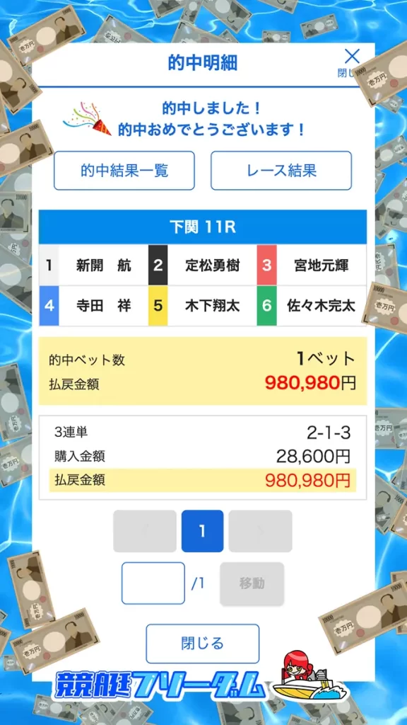 boat-rio-jack-plan-nigft-12-12-tekityu - 勝つ!稼ぐ!競艇予想サイトを紹介! - 競艇フリーダムは、勝つ!稼ぐ!競艇予想サイトを紹介するブログ。競艇予想サイトを使って競艇(ボートレース)で勝つ、稼ぐ事ができるようになり金と自由を手に入れた田崎優斗が、競艇(ボートレース)で勝つ、稼ぐ事ができるオススメの競艇予想サイトを使用した結果を交えて紹介するブログ。 競艇予想サイト「BOAT RIO(ボートリオ)」 JACK ナイター 結果 12/12